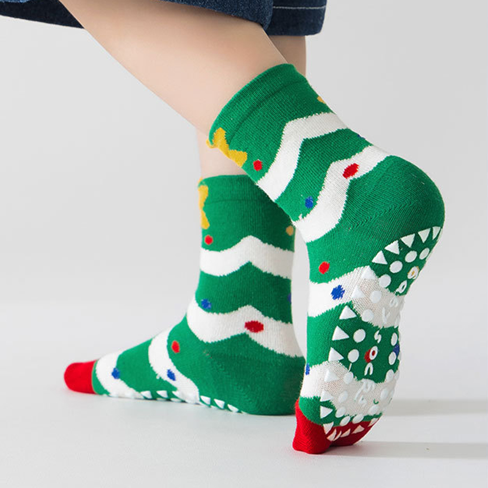 1/5 Paia di calzini natalizi p - Unisex Baby Socks Non Slip recensione e prezzo
